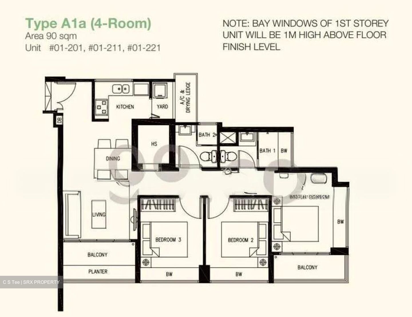 Blk 588B Park Central @ Amk (Ang Mo Kio), HDB 4 Rooms #524903531